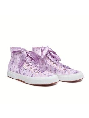 Superga x LoveShackFancy Ripe Grapevine Floral Sneakers 2795 Pink Coquette 6.5